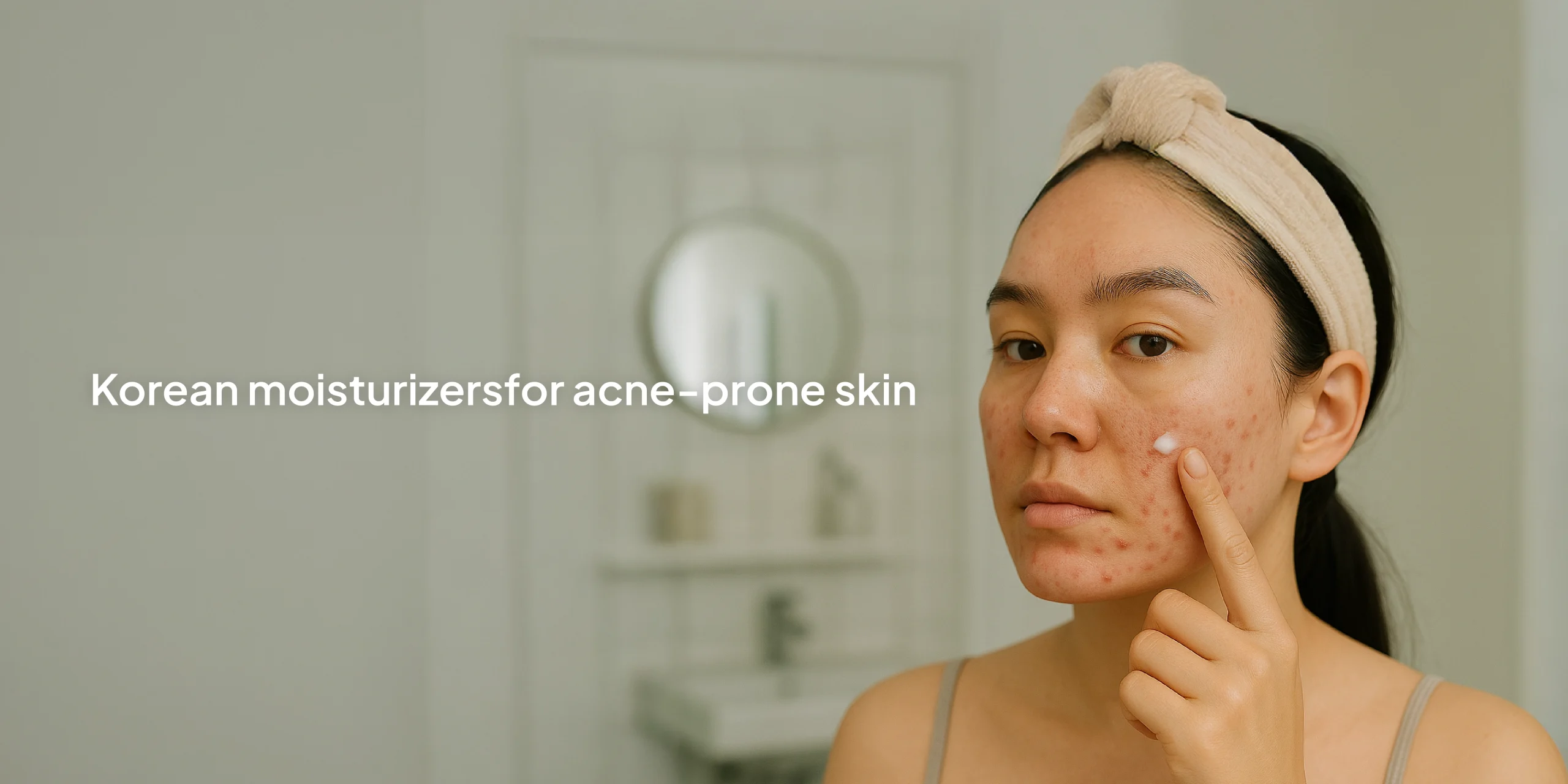 Korean moisturizers for acne-prone skin