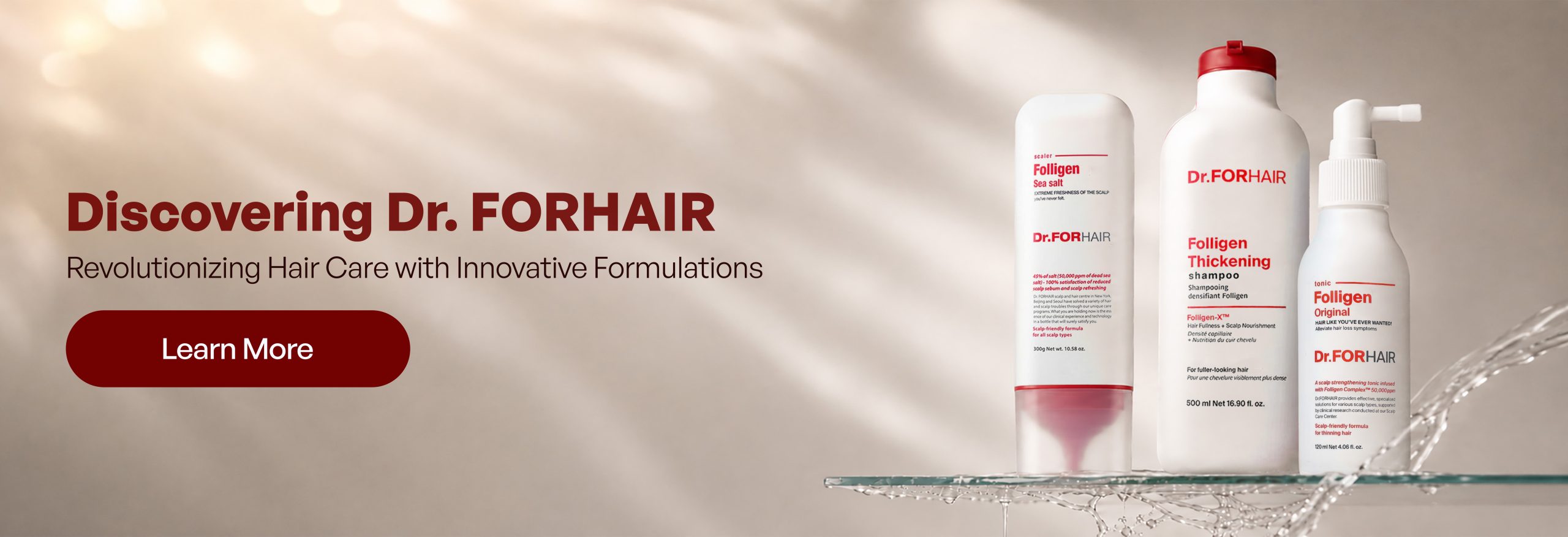 Discovering Dr. FORHAIR: Revolutionizing Hair Care with Innovative Formulations
