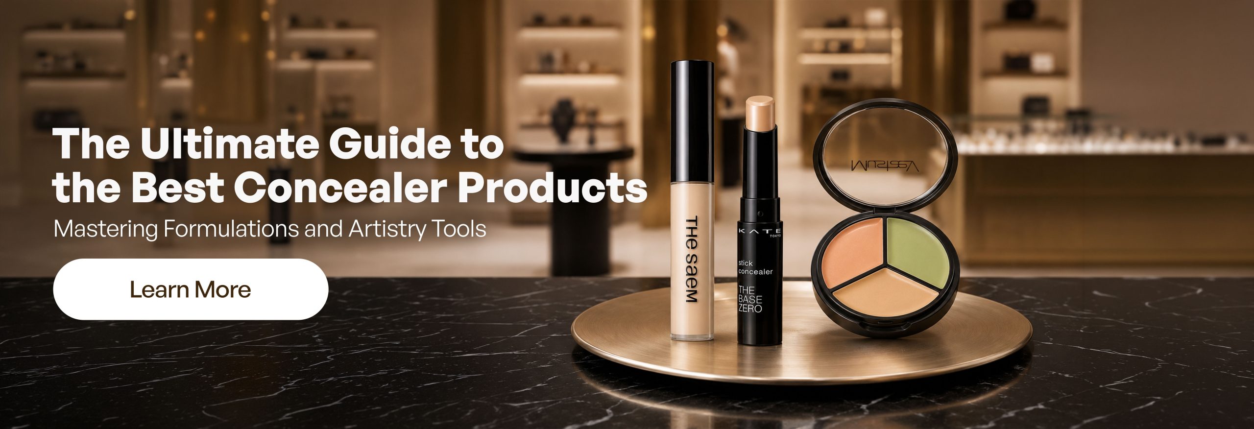 The Ultimate Guide to the Best Concealer Products: Mastering Formulations and Artistry Tools