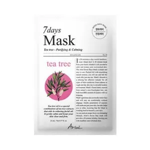 Seven Days Tea Tree M Angry Skin Soothing Mask Pack