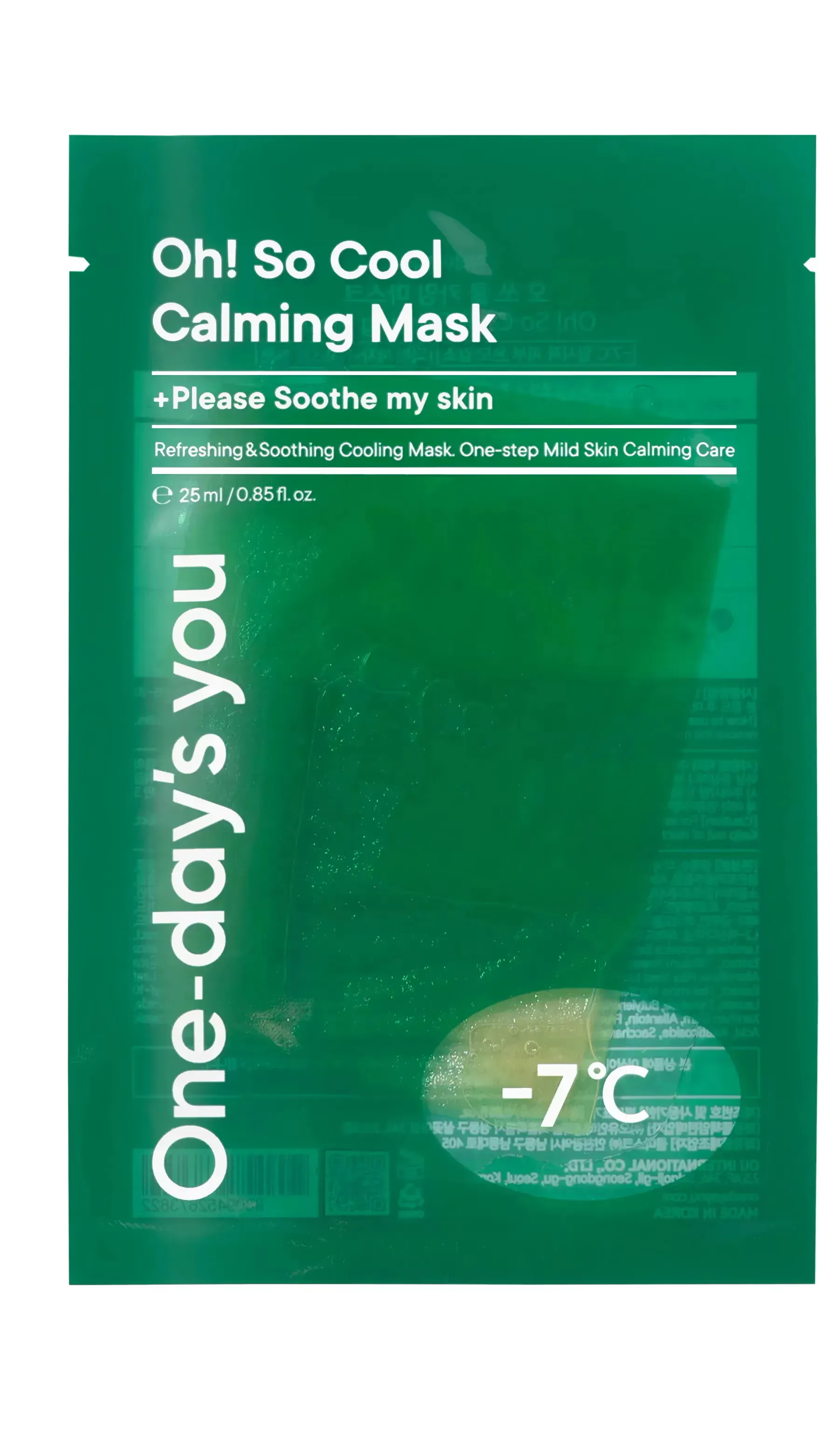 Oh So Cool Calming Mask Pack