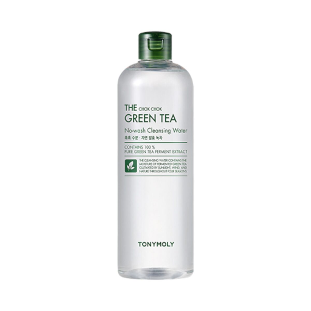 The Moist Green Tea Cleansing Water - 500ml, 1pack