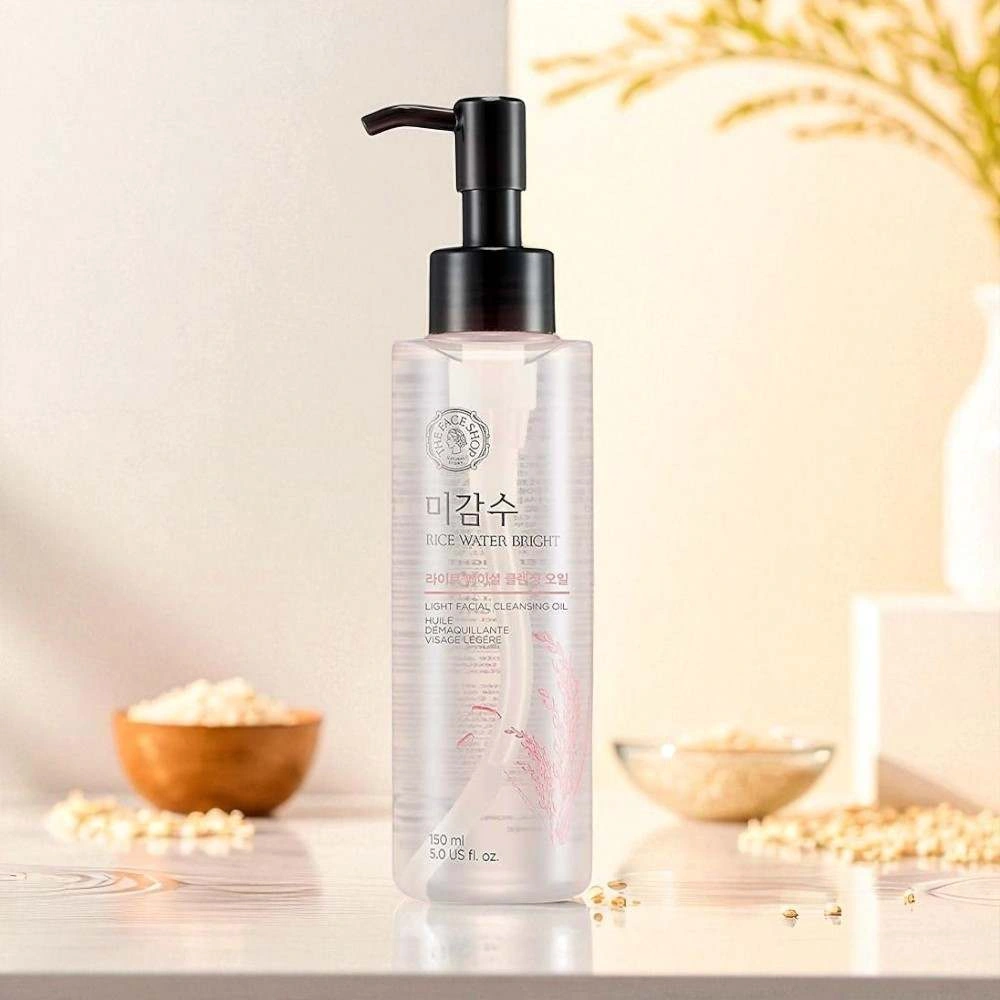 Rice Water Bright Light Facial Cleansing Oil - Image 5