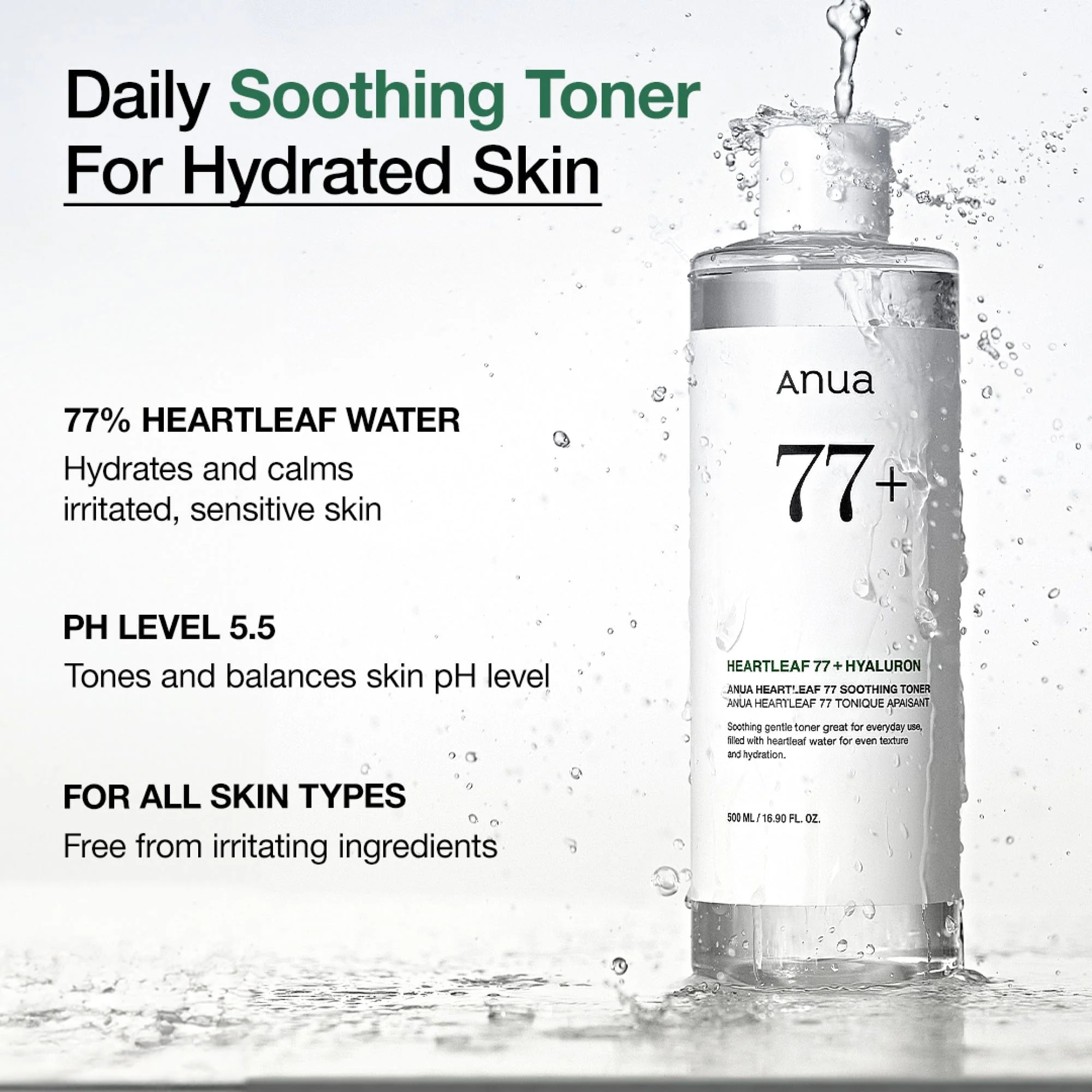 Heartleaf 77% Soothing Toner - Image 2