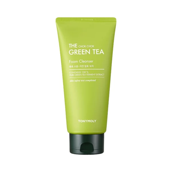 Large Capacity Moist Green Tea Foam Cleanser