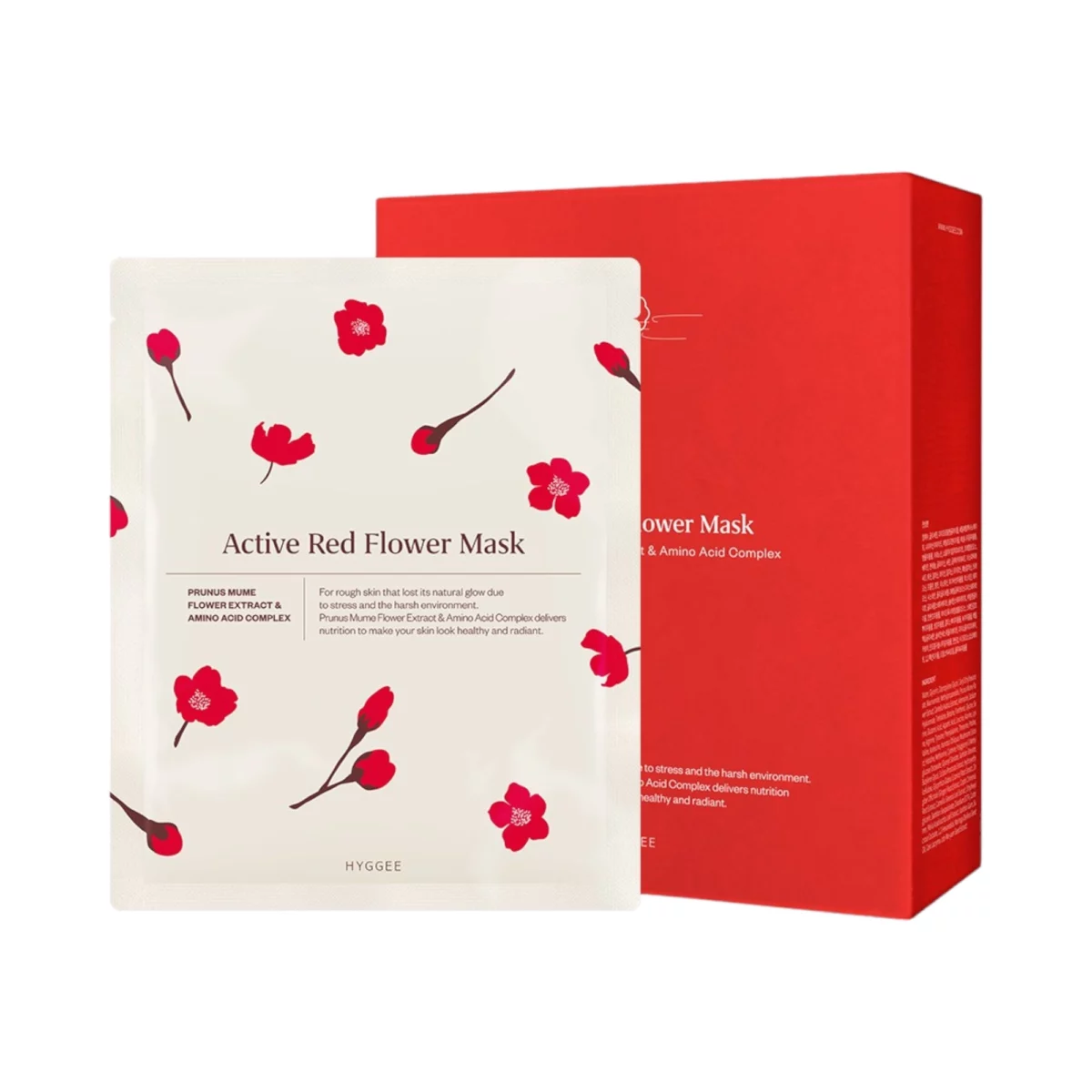 Active Red Flower Mask 30ml