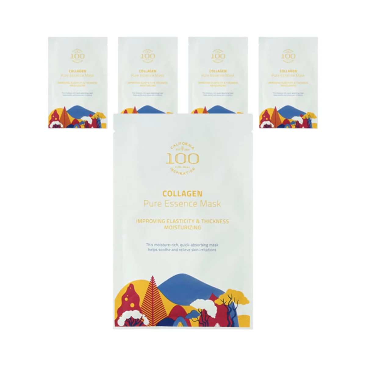 100 Collagen Organic Mask Pack