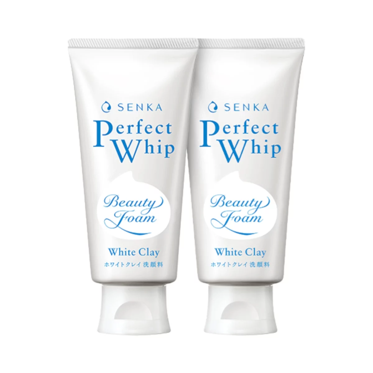 NEW Perfect Whip White Clay Cleansing Foam - 120g, 2packs