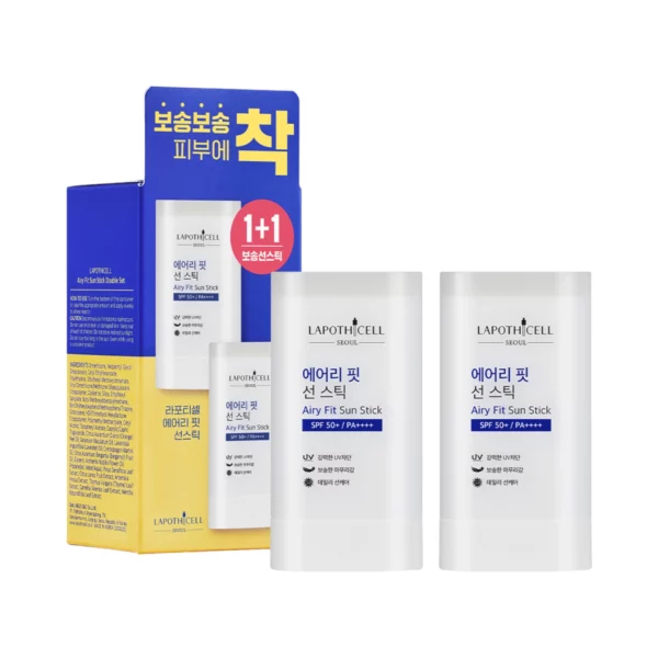 Airy Fit Sunstick Double Set SPF50+ PA++++ 37g