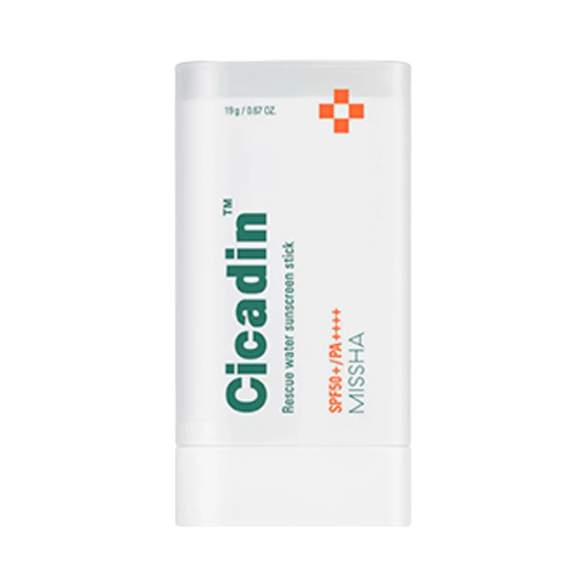 Cicadin Rescue Water Sunstick SPF50+ PA++++ - 19g, 1pack