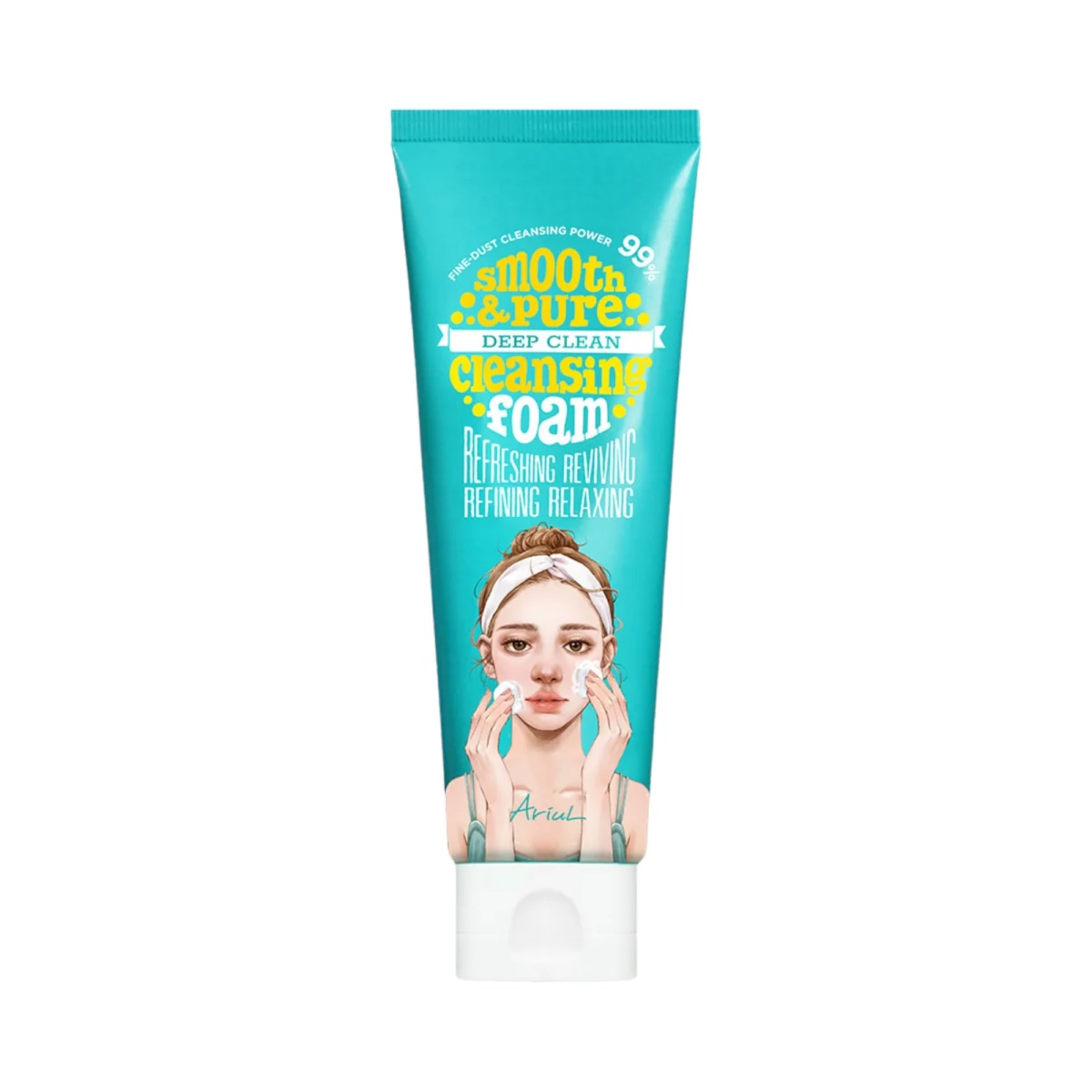 Smooth and Pure Deep Clean Cleansing Foam - 120ml, 2packs