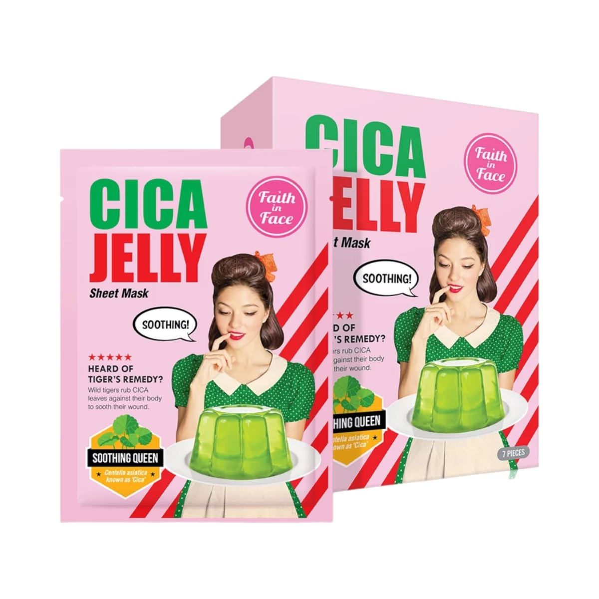 Cica Jelly Sheet Mask Pack 30ml