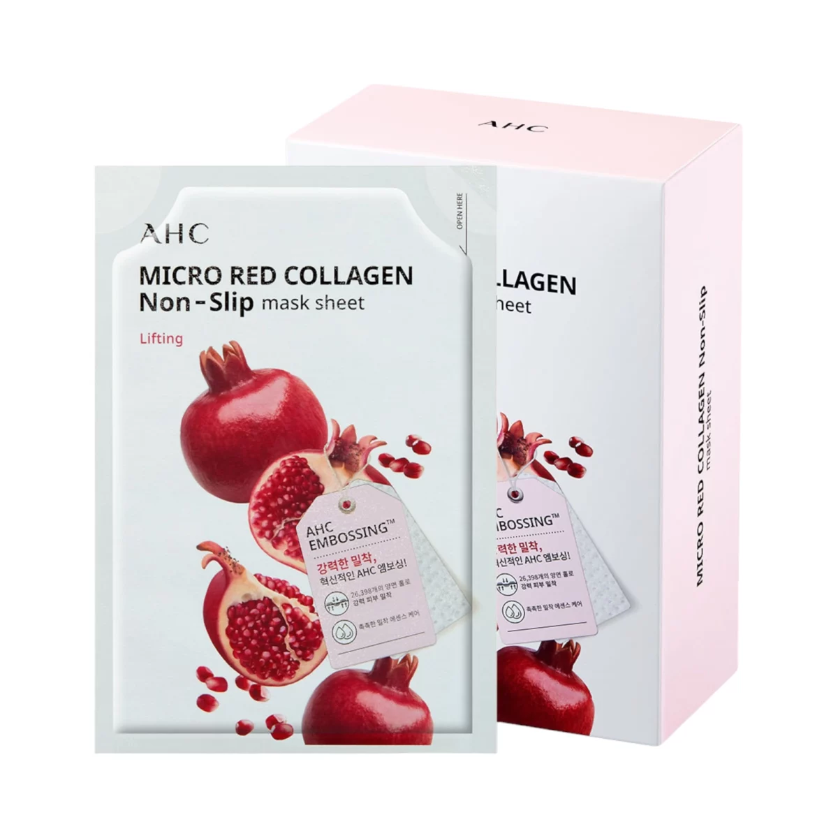 Micro Red Collagen non-slip Mask Sheet 33ml - 10ea, 1pack