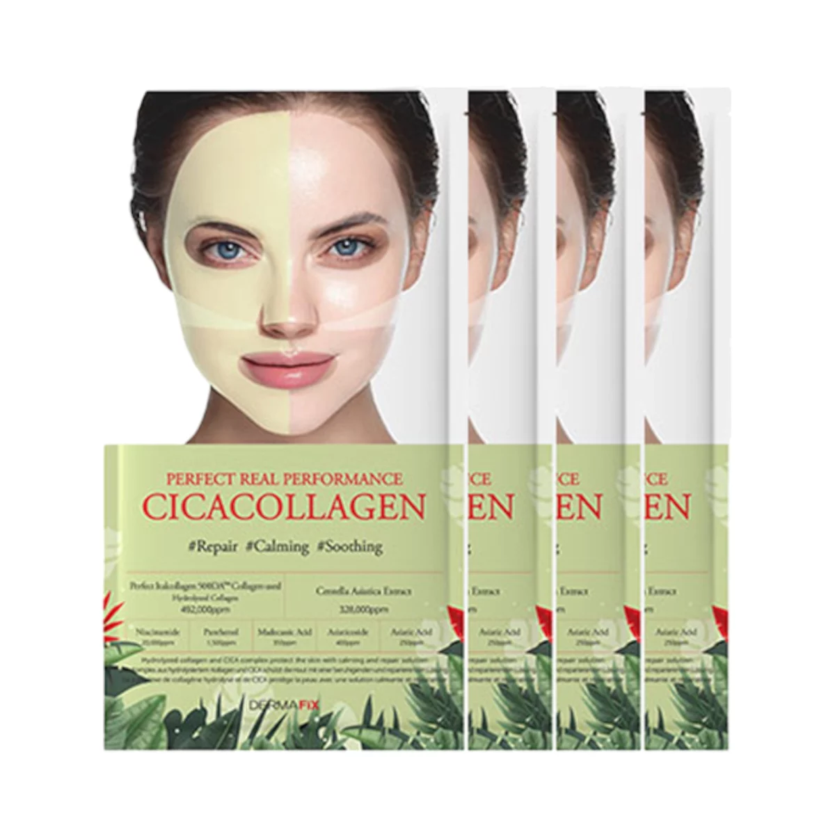 Perfect Real Performance Cica Collagen Mask Pack