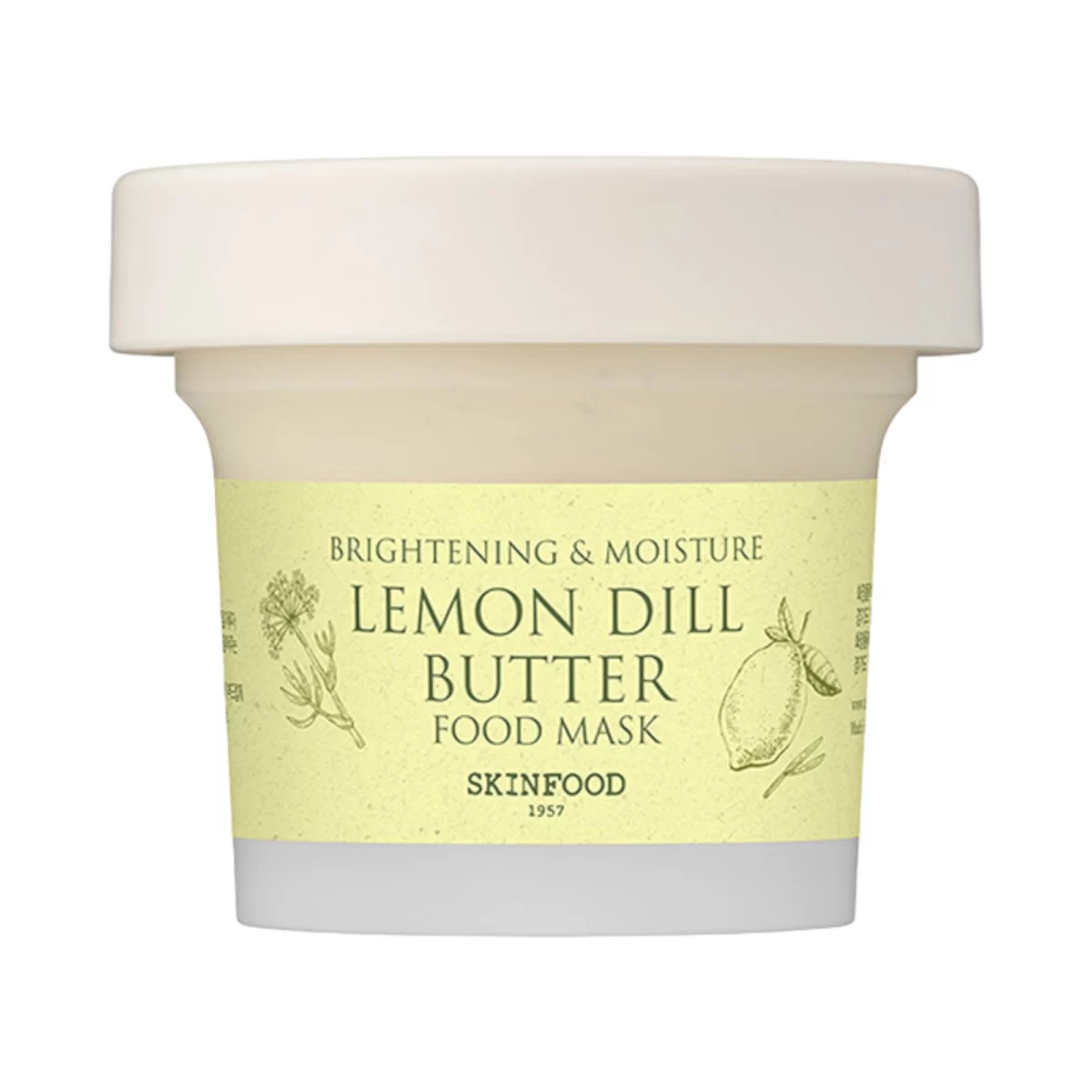 Lemon Dill Butter Food Mask - 1ea, 1pack