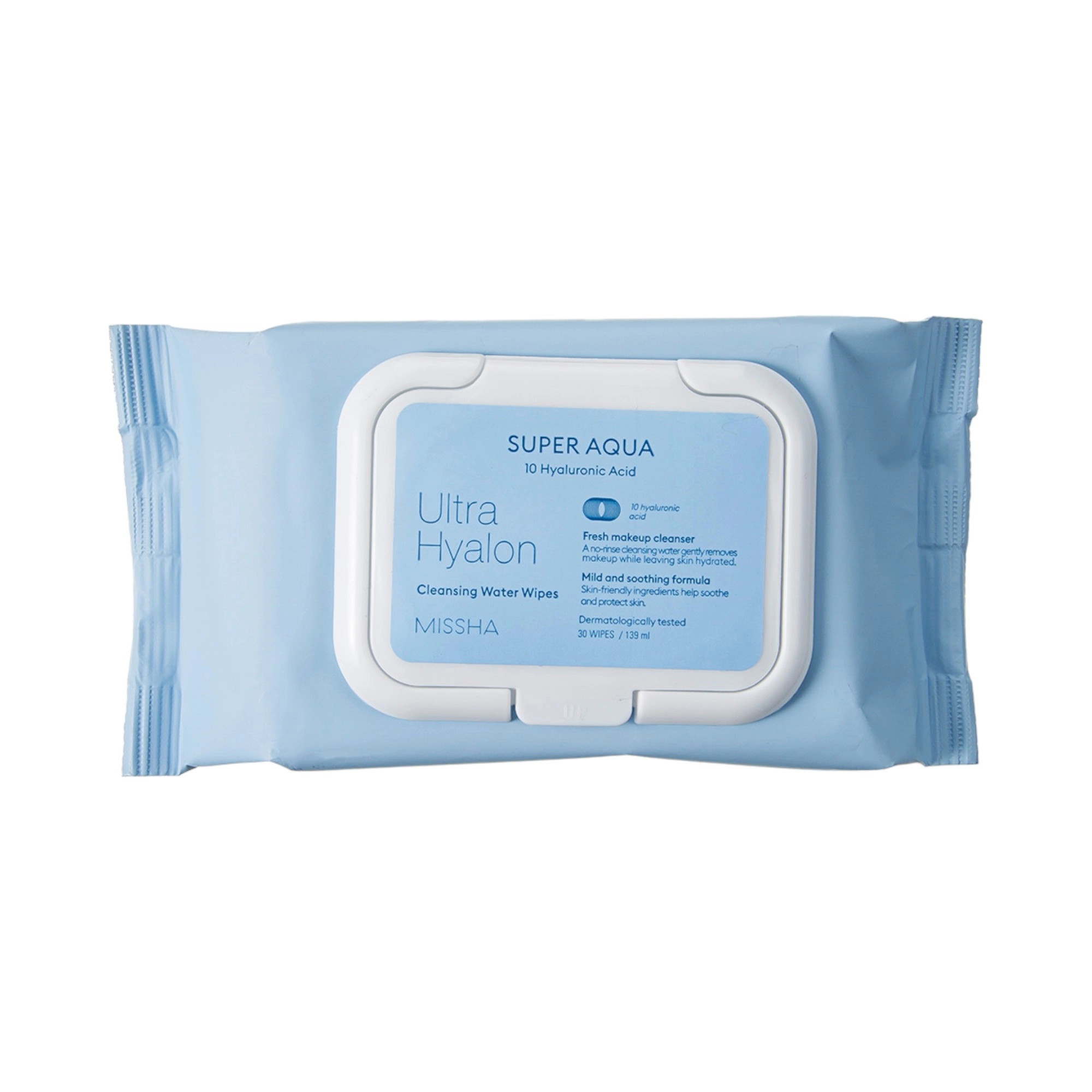 Super Aqua Ultra Hyalon Cleansing Water Tissue Cap Type
