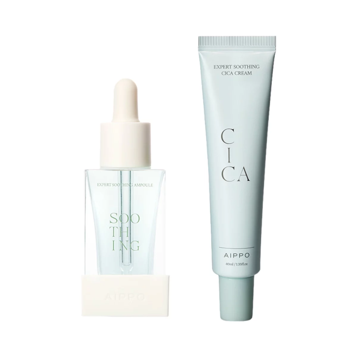 Expert Soothing Ampoule 30ml + Cica Cream 40ml Set