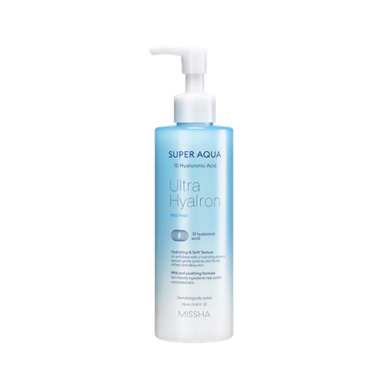 Super Aqua Ultra Hyaluronic Mild Peel Gel 250ml - 250ml, 1pack