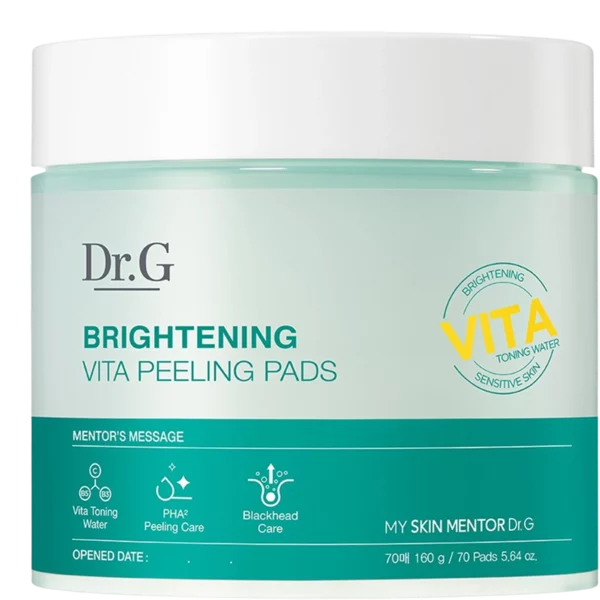 Brightening Vita Peeling Pads 70 Sheets - 160g, 1pack