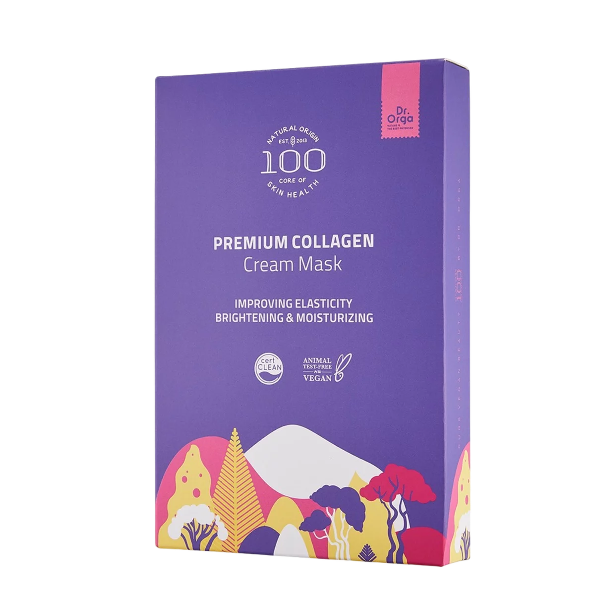 100 Premium Bottlewort Collagen Cream Mask Pack Whitening Pack Face Pack Collagen Pack