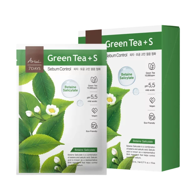 NEW Seven Days Mask Pack Green Tea S