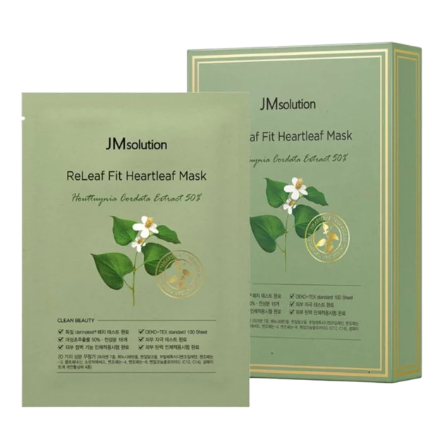 Relief Fit Mugwort Mask 35ml - 10ea, 1pack