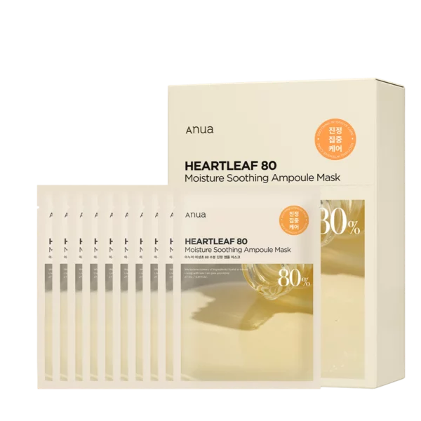 Heartleaf 80 moisture Soothing Ampoule Mask