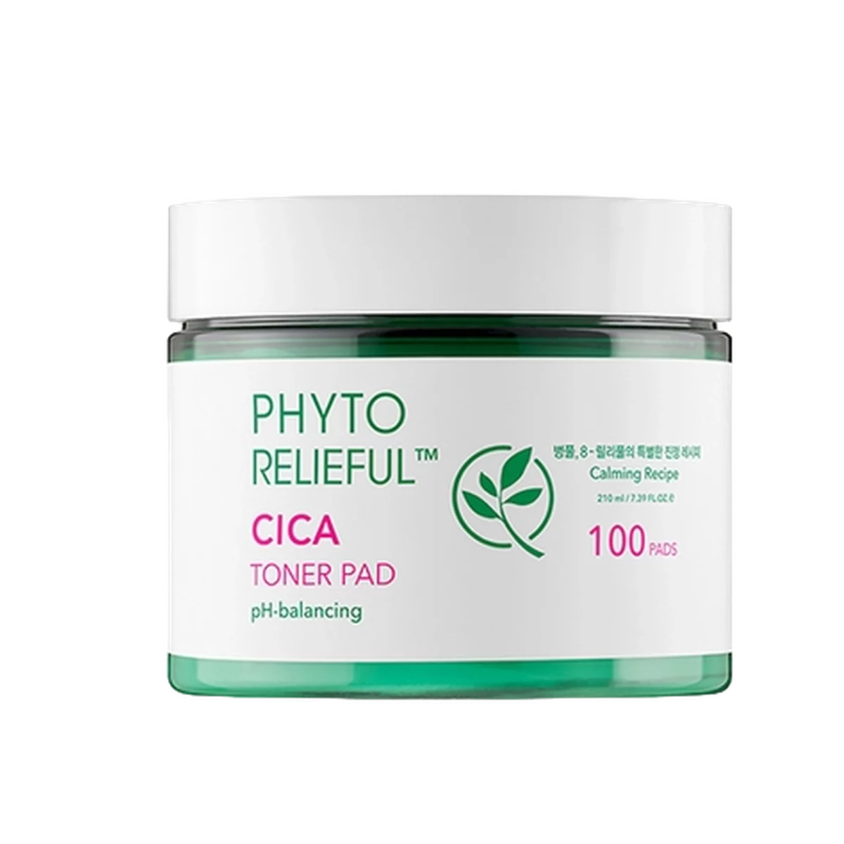 Phyto Relieful Cica Toner Pad 210ml - 100ea, 1pack