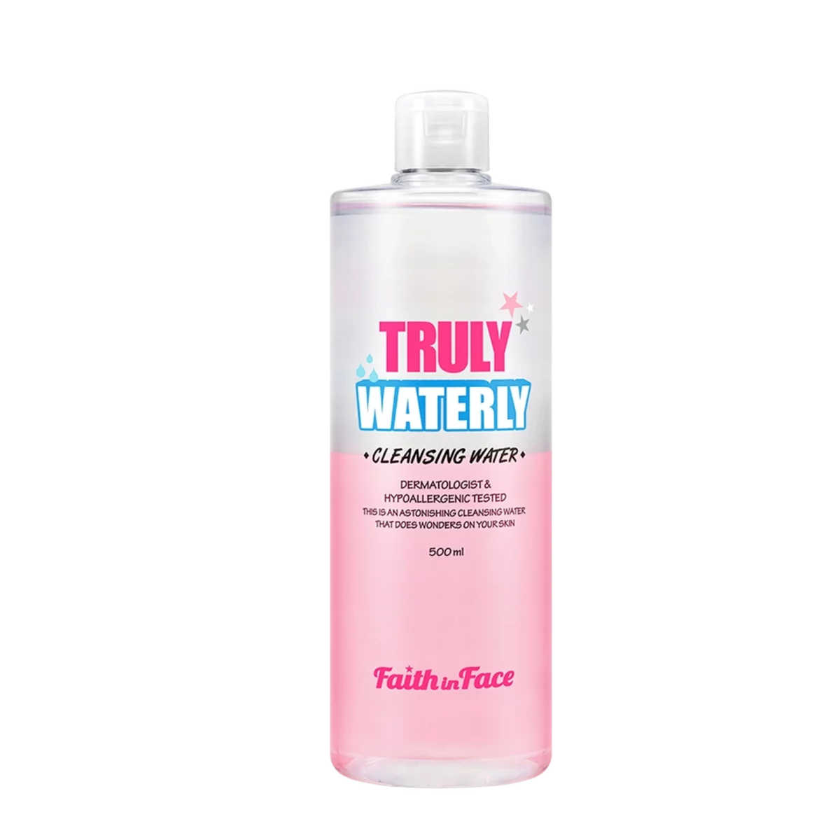 Truly Watery Cleansing Water, 500ml, 1pack - 500ml, 1pack