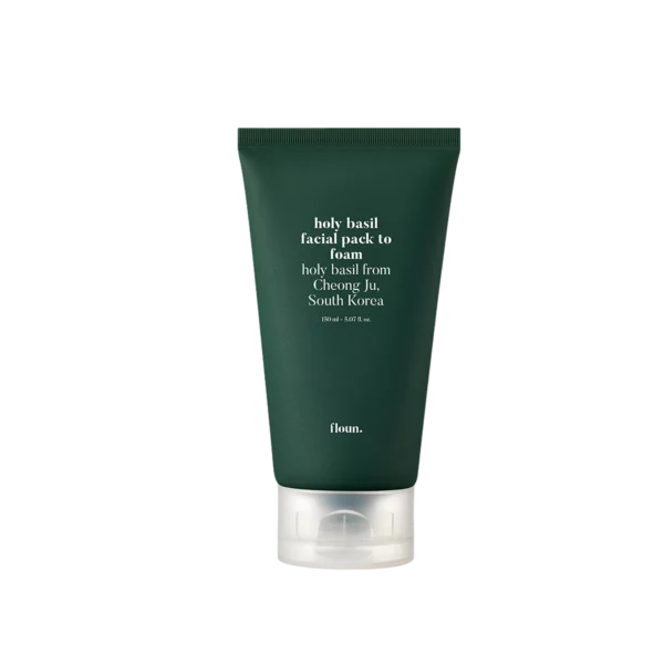 Holy Basil Facial Pack to Foam