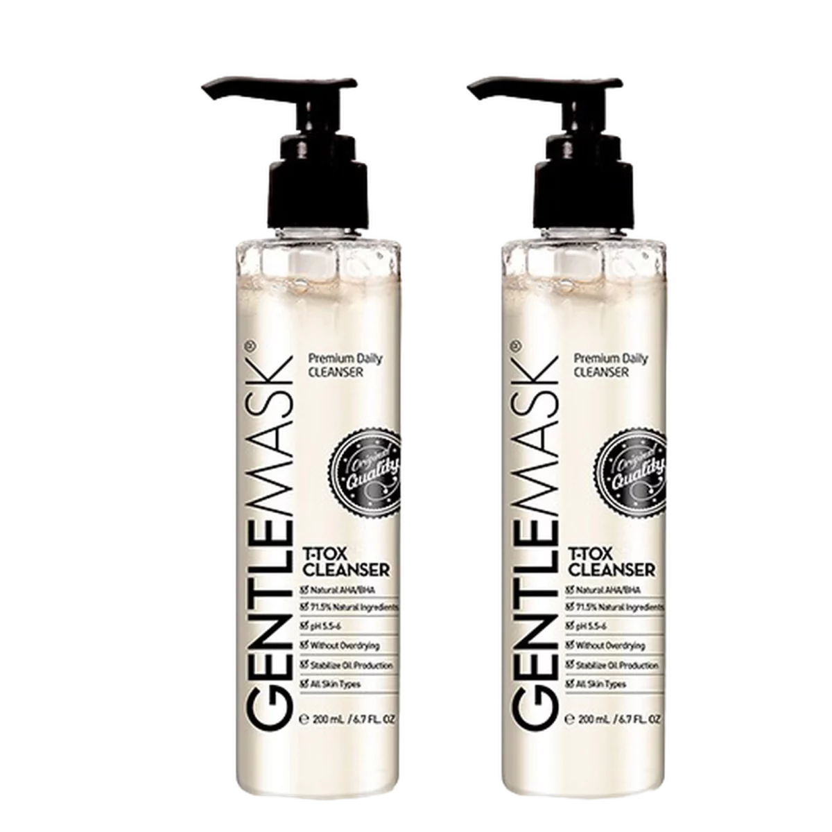 Tea Tox Cleanser Mildly Acidic Cleansing Foam - 200ml, 4packs