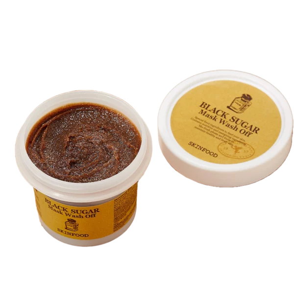 Black Sugar Mask Wash Off - 1ea, 2packs