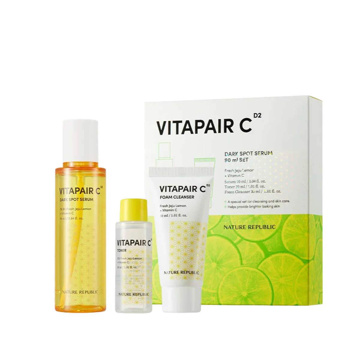 VitapairC Dark spot Serum 90ml Large Capacity Planning Set