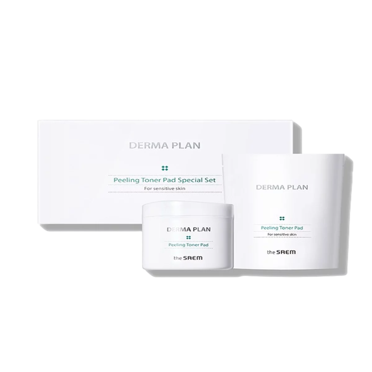 Dermoplan Peeling Toner Pad 70p + Refill 50p Special Set - 1pack