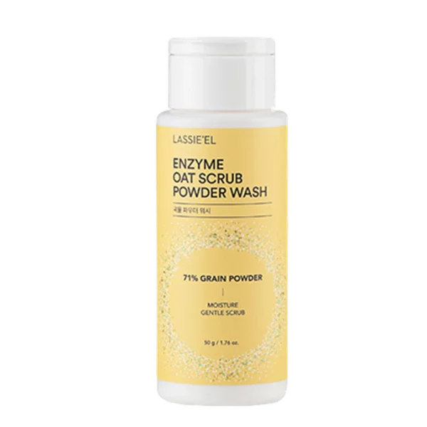 Enzyme Oat Grain Enzyme Scrub Powder Wash Foam Cleansing