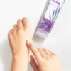 Face and body exfoliating peeling gel lavender scent