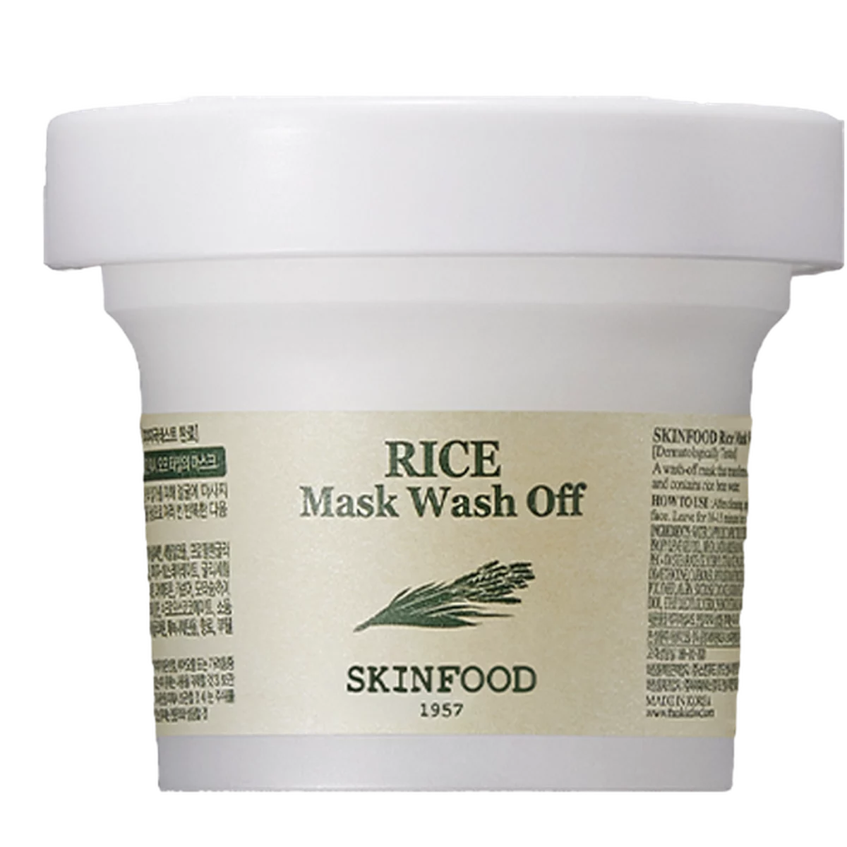 Rice Mask wash off