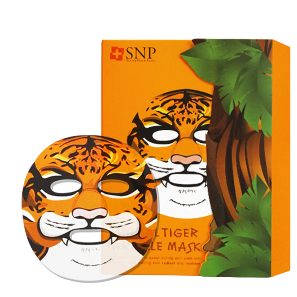 Animal Tiger Wrinkle Mask