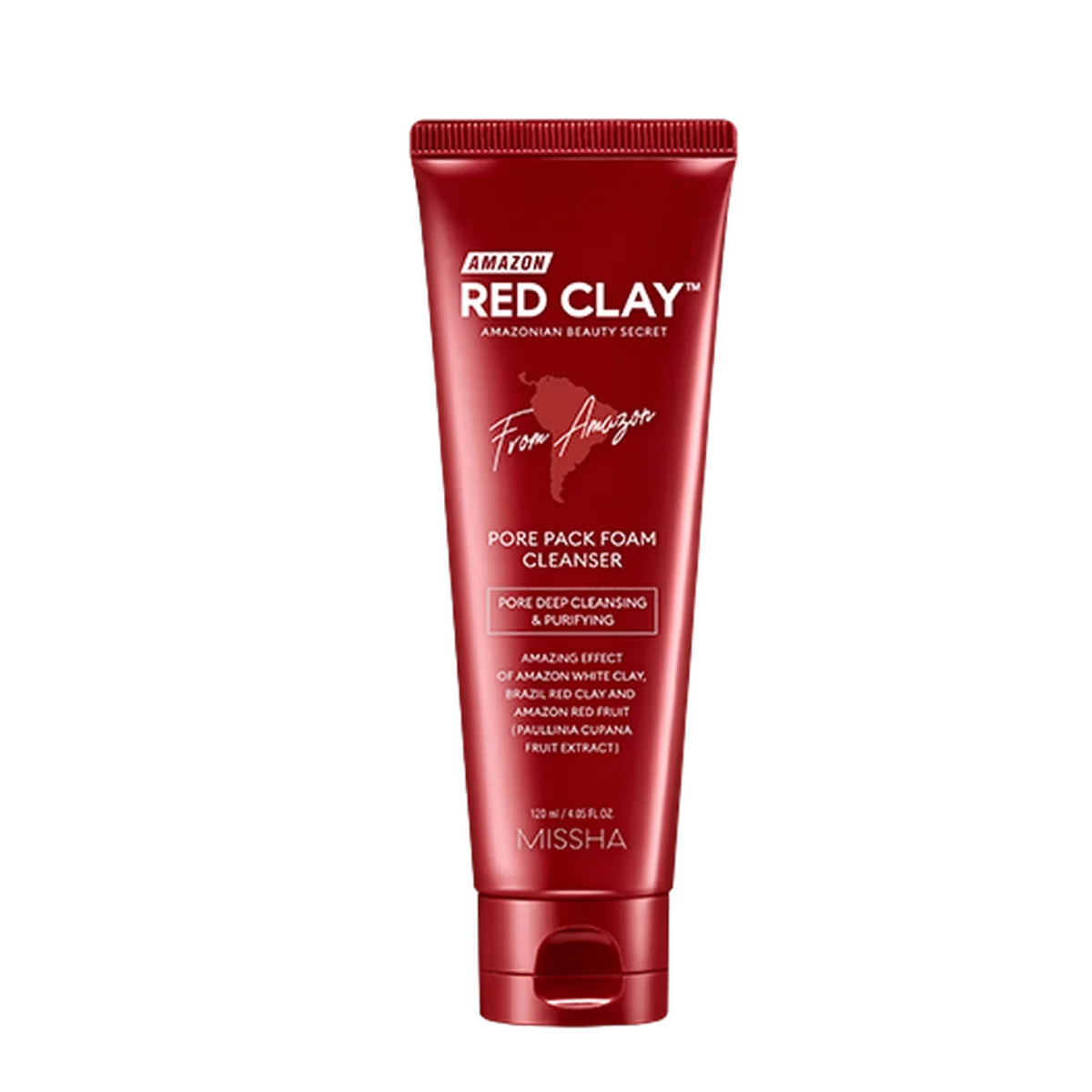 Amazon Red Clay and Pore Pack Foam Cleanser