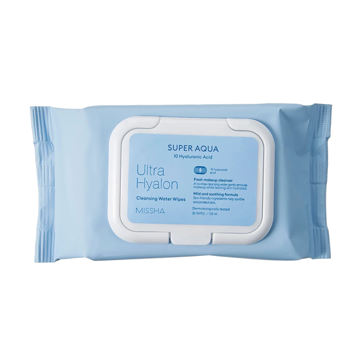 Super Aqua Ultra Hyalon Cleansing Water Tissue Cap Type