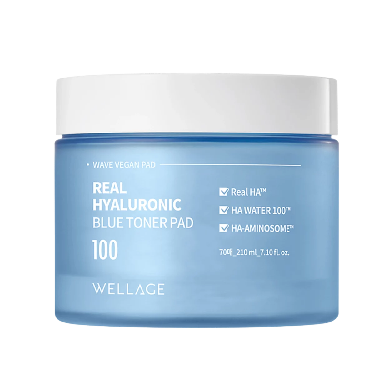 Real Hyaluronic Blue Toner Pad 210ml