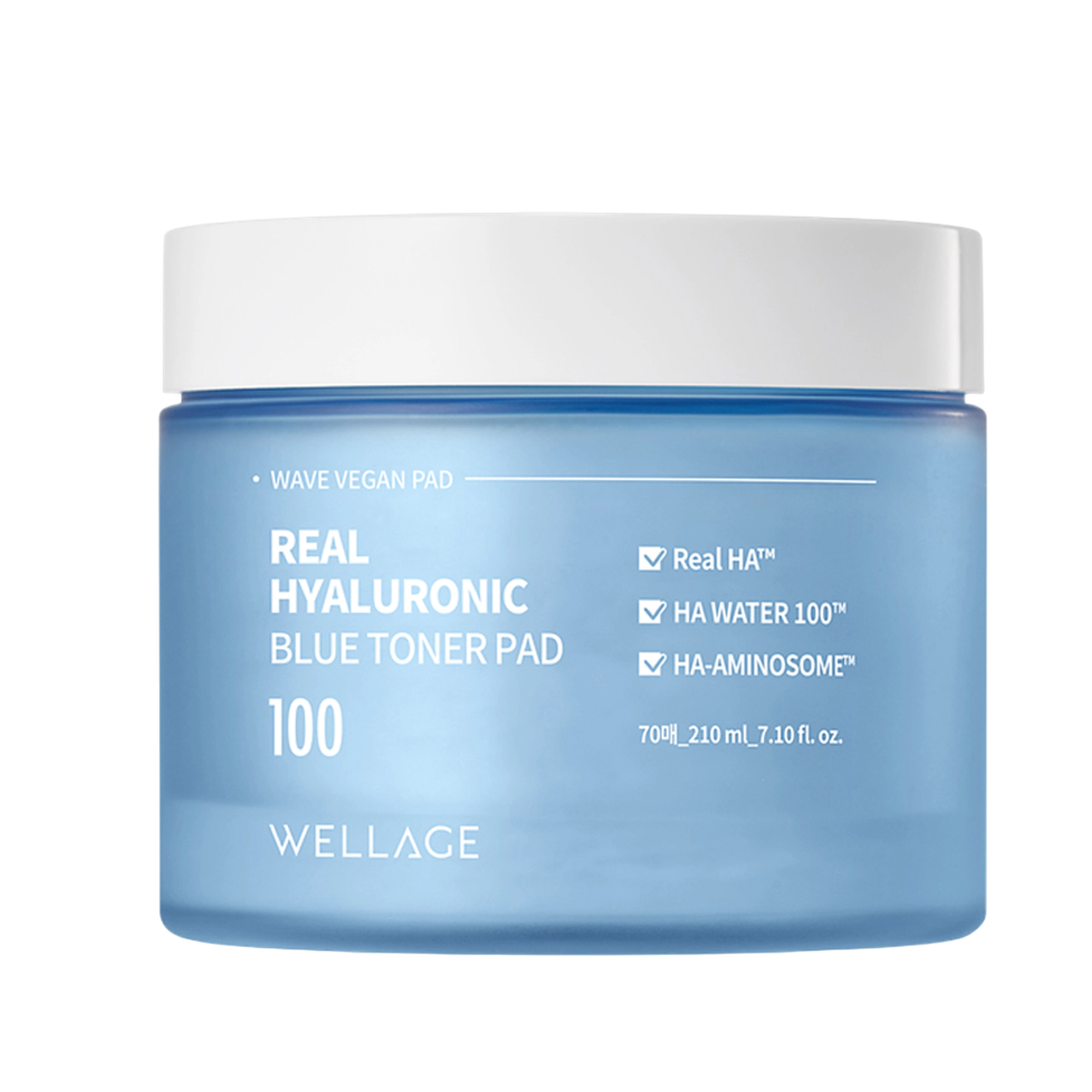 Real Hyaluronic Blue Toner Pad 210ml