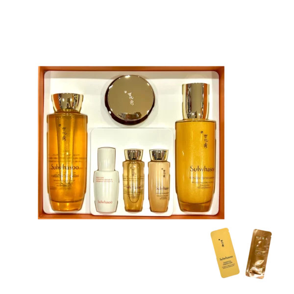 Concentrated Ginseng Renewing Serum EX gift set, 2main + samples