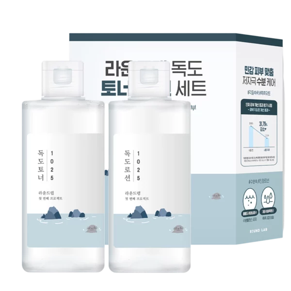 Dokdo Toner 200ml + Lotion 200ml Set, 1 Set