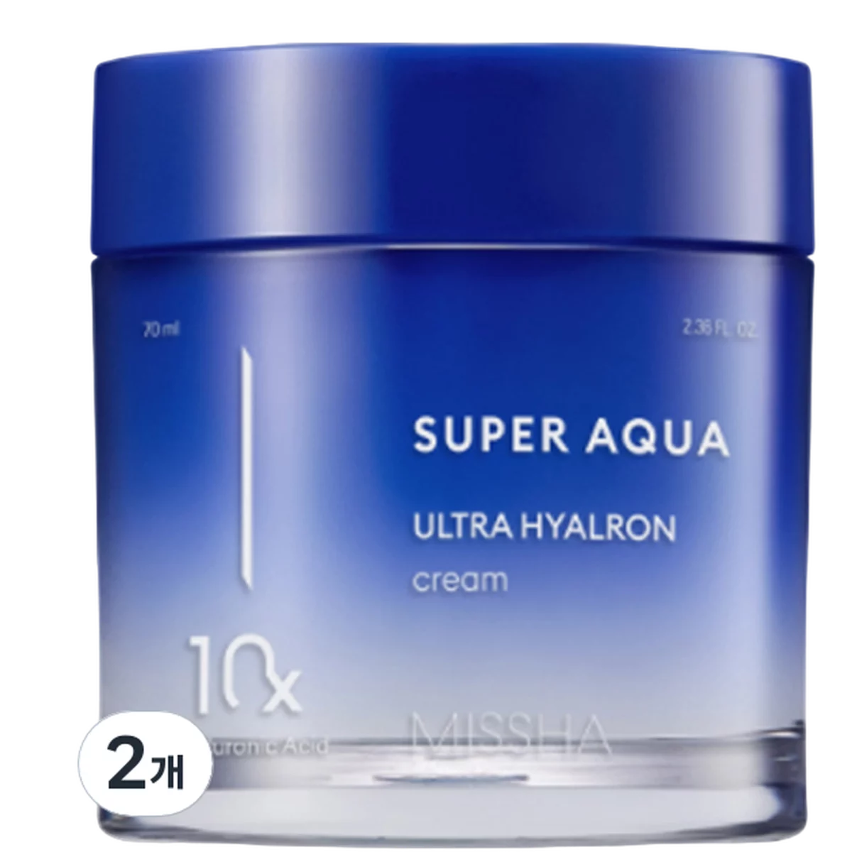 Super Aqua Ultra Hyaluron Cream, 70ml, 2pcs