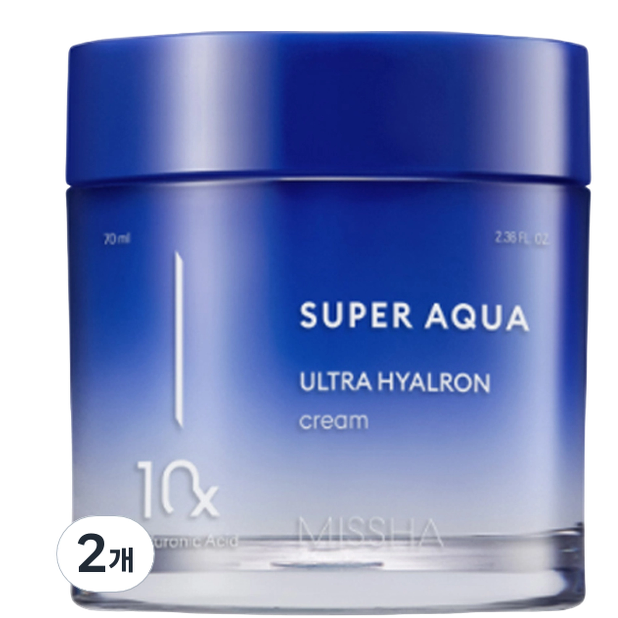 Super Aqua Ultra Hyaluron Cream, 70ml, 2pcs