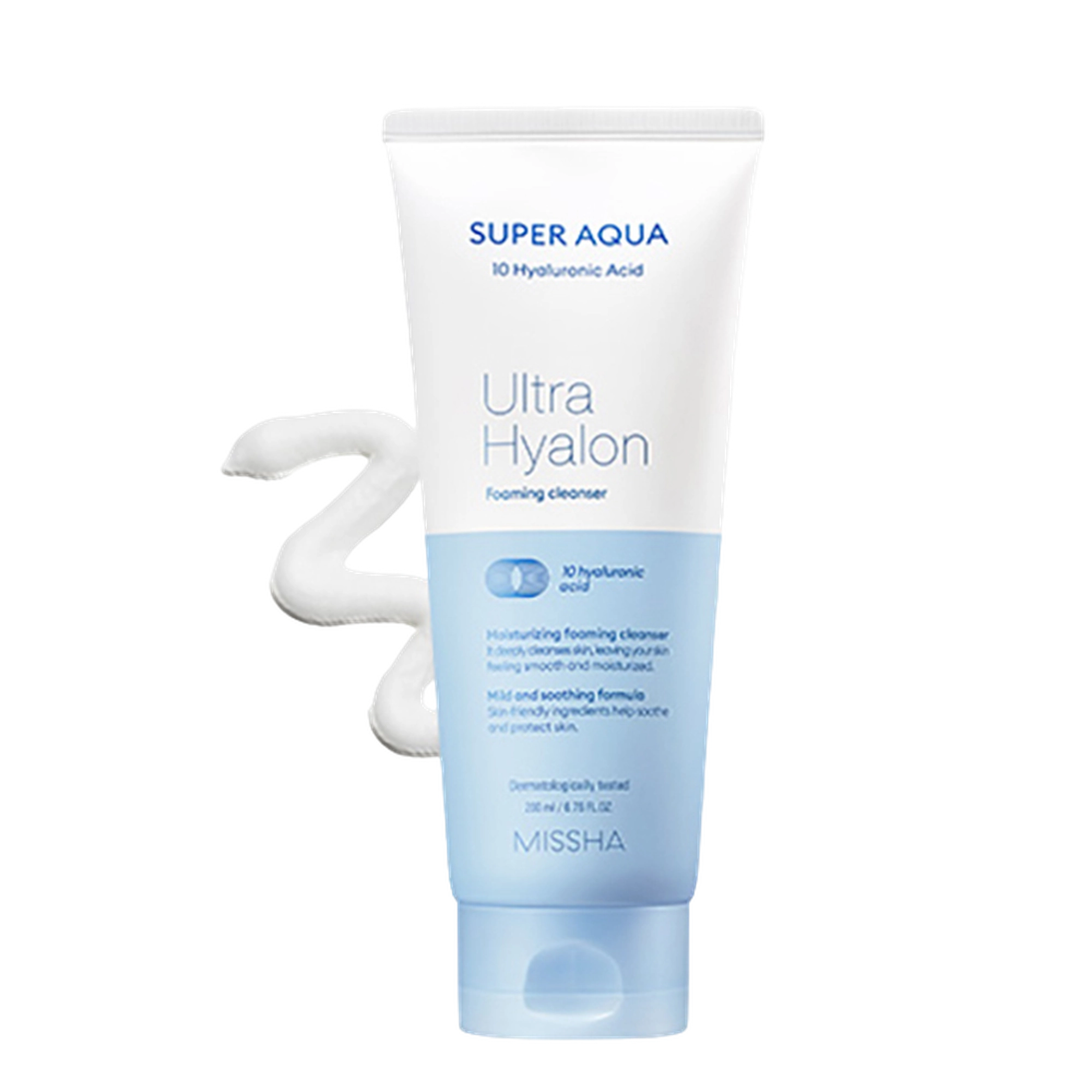 Super Aqua Ultra Hyaluron Cleansing Foam, 200ml, 1 piece