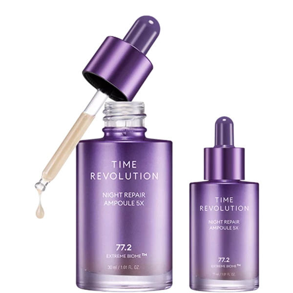 Time Revolution Night Repair Ampoule 5X 30ml + 15ml Set, 1 Set