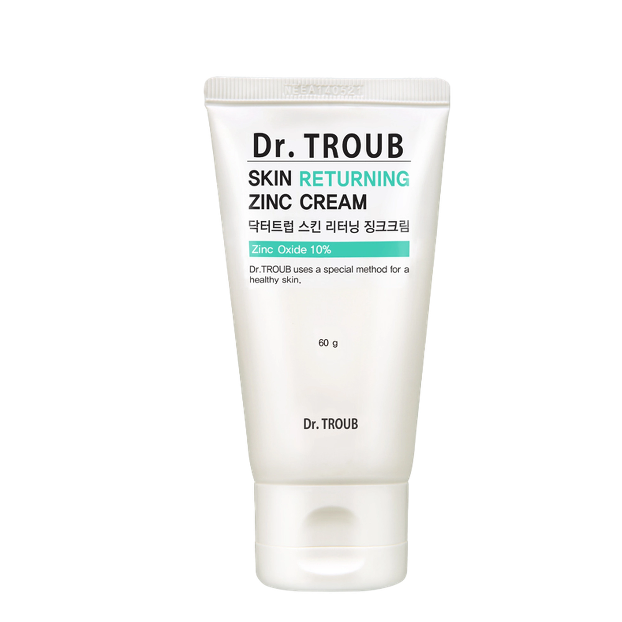 Dr. Troub Skin Returning Zinc Cream, 60g, 1 piece