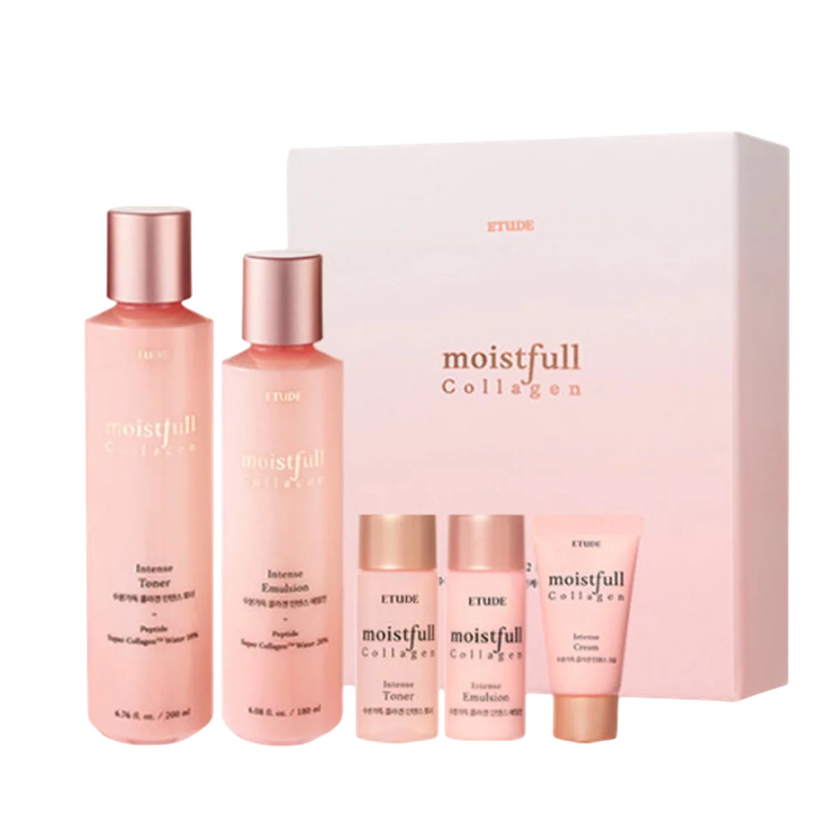 Moistfull Collagen Intense Skincare set 2packs, 1set